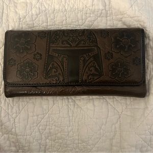 Lounge fly Star Wars Boba Fett embossed wallet